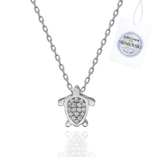 Wholesale Swarovski Zirconia Turtle Necklace