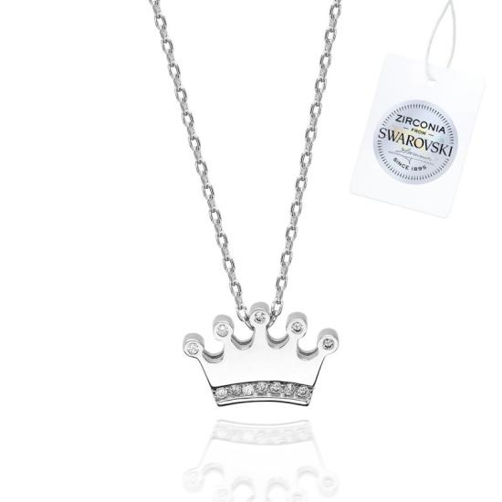 Wholesale Swarovski Zirconia Crown Necklace