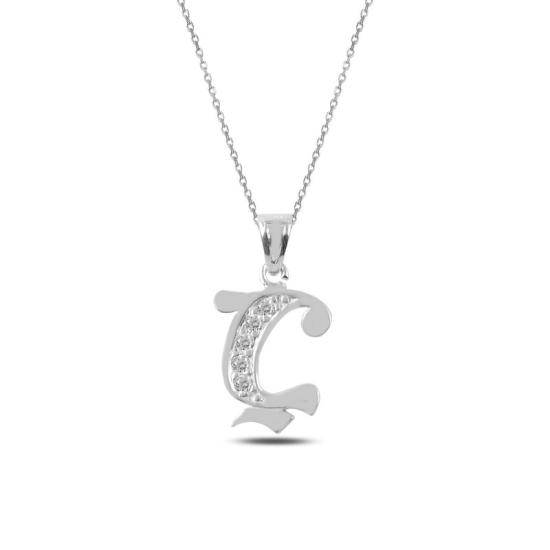 Wholesale -Ç- Initial Necklace