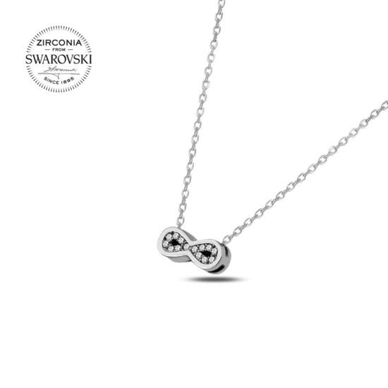 Wholesale Swarovski Zirconia Infinity Necklace