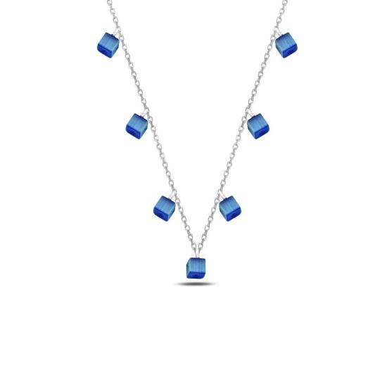 Wholesale Cube Dangle Charm Necklace