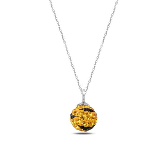 Wholesale CZ Ball Necklace