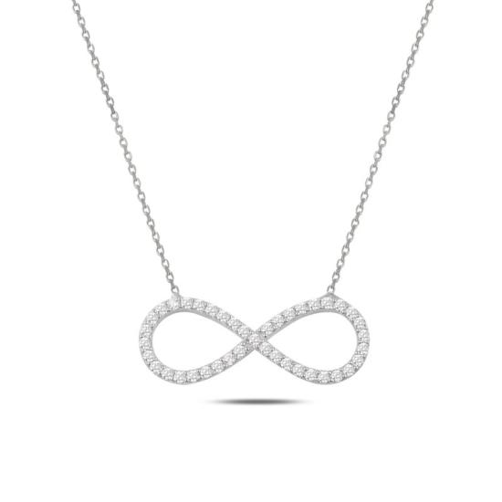 Wholesale CZ Infinity Necklace