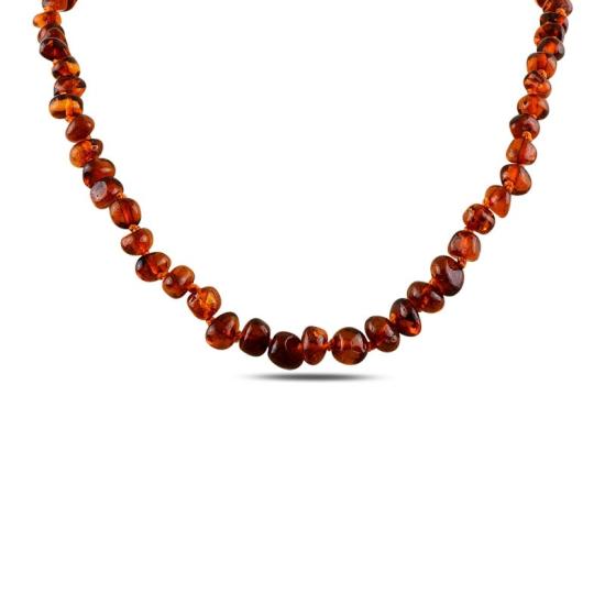 Wholesale Natural Baltic Amber 32cm (12.60’’) Necklace for Babies