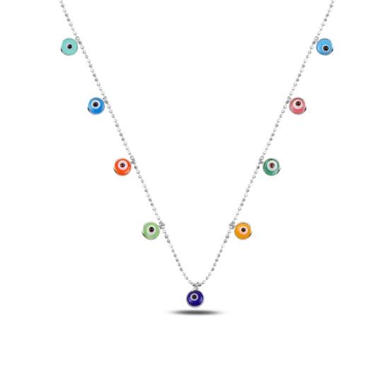 Wholesale Evil Eye Dangle Charm Necklace