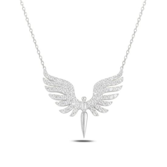 Wholesale CZ Angel Necklace