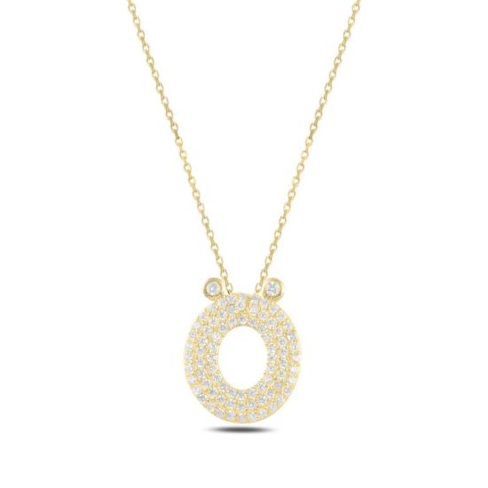 Wholesale -Ö- Initial CZ Necklace