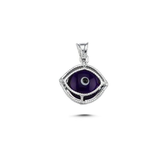 Wholesale Evil Eye Filigree Marquise Pendant