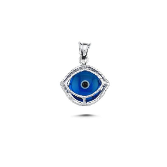 Wholesale Evil Eye Filigree Marquise Pendant