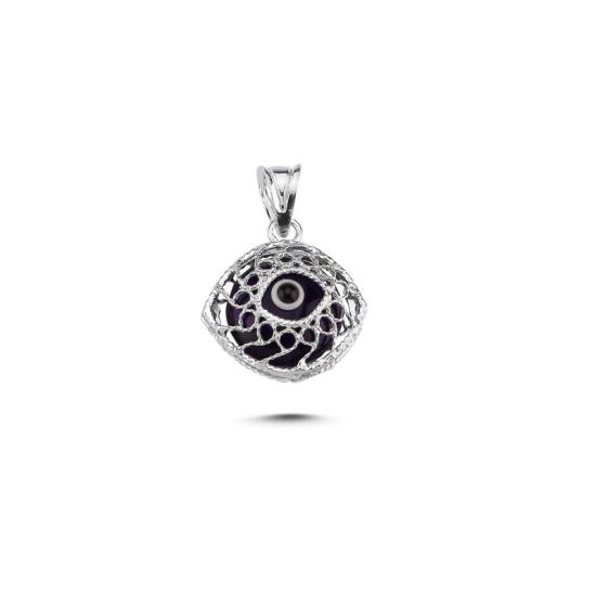 Wholesale Evil Eye Filigree Marquise Pendant