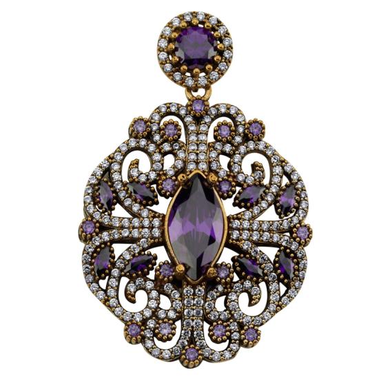 Wholesale CZ Ottoman Style Pendant