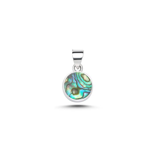 Wholesale 1mm Round Abalone Pendant