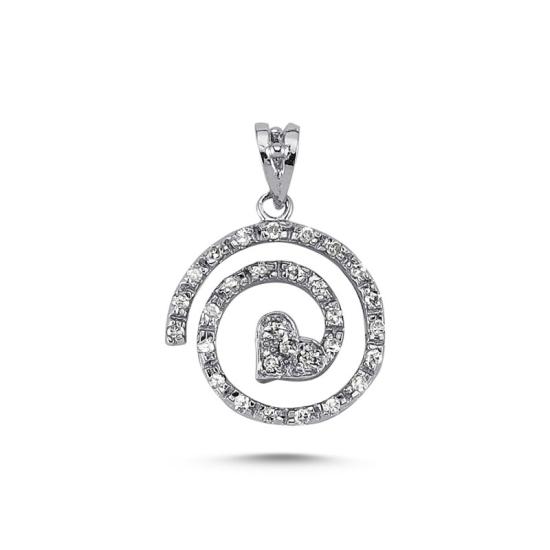 Wholesale Heart CZ Pendant