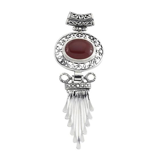 Wholesale Red Agate Handmade Pendant