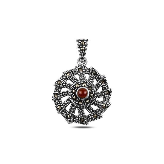 Wholesale Gemstone & Marcasite Pendant