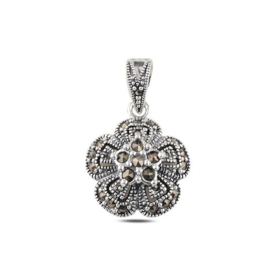 Wholesale Flower Marcasite Pendant