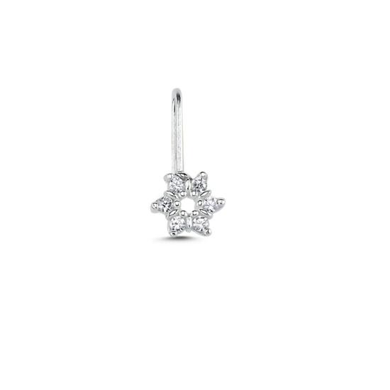 Wholesale Star CZ Non Piercing Nose Ring