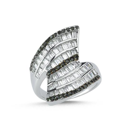 Wholesale Rhodium Plated Zirconia Ring