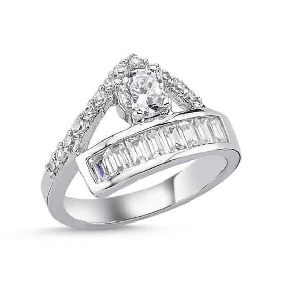 Wholesale Baguette CZ Ring