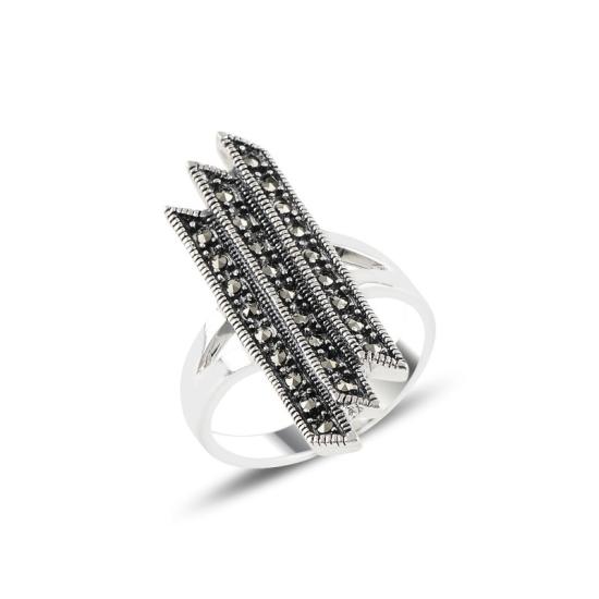 Wholesale Marcasite Stripe Ring