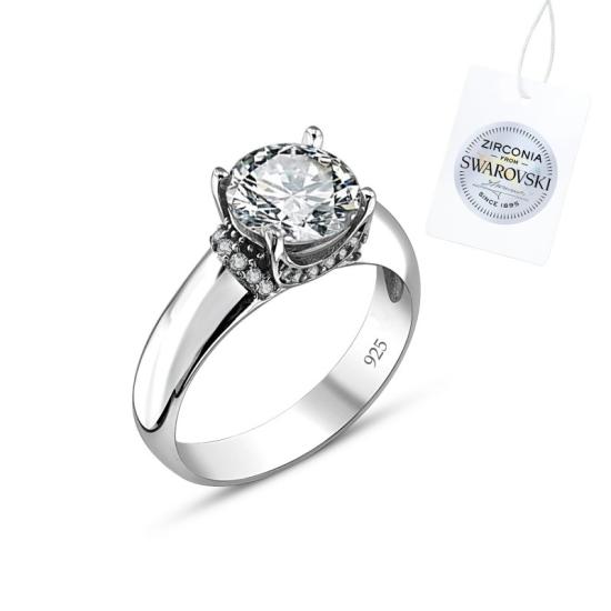 Wholesale Swarovski Zirconia Solitaire Ring