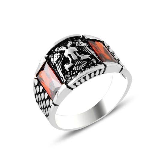 Wholesale Seljuk’s Eagle Marcasite & CZ Men’s Ring