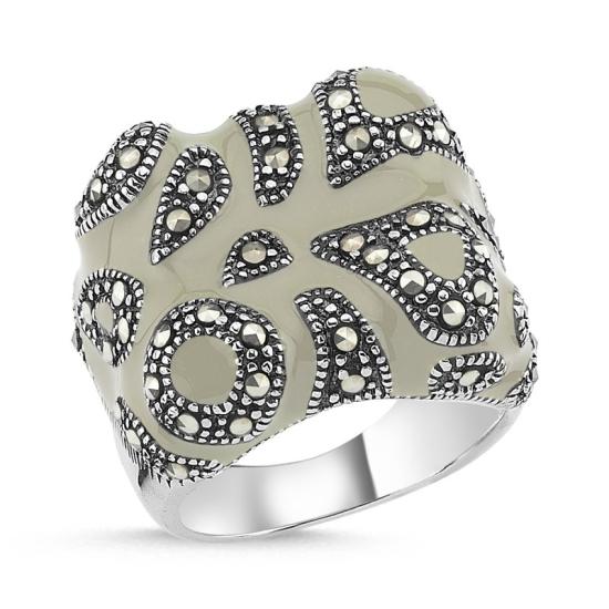 Wholesale Marcasite & Enamel Ring