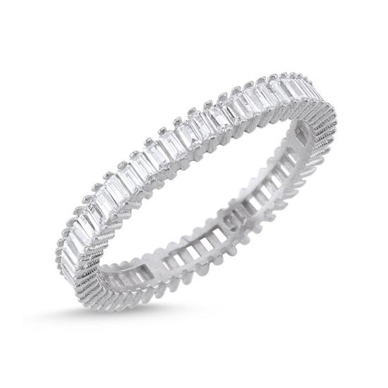 Wholesale Eternity Baguette CZ Ring