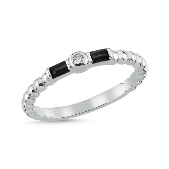 Wholesale Baguette Black CZ Ring