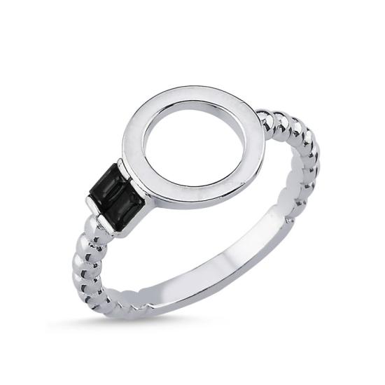 Wholesale Baguette Black CZ Ring