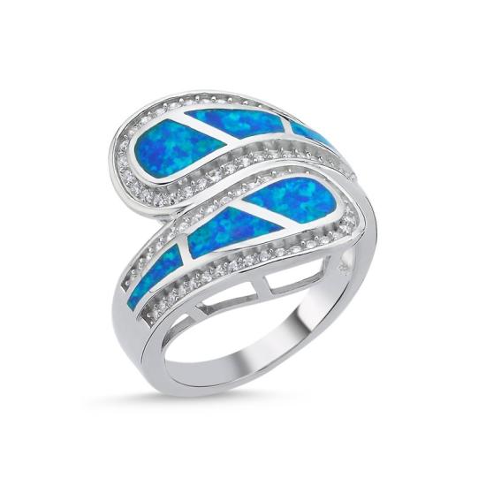 Wholesale Opal & CZ Ring