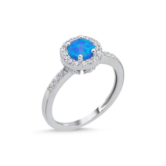 Wholesale Opal & CZ Ring