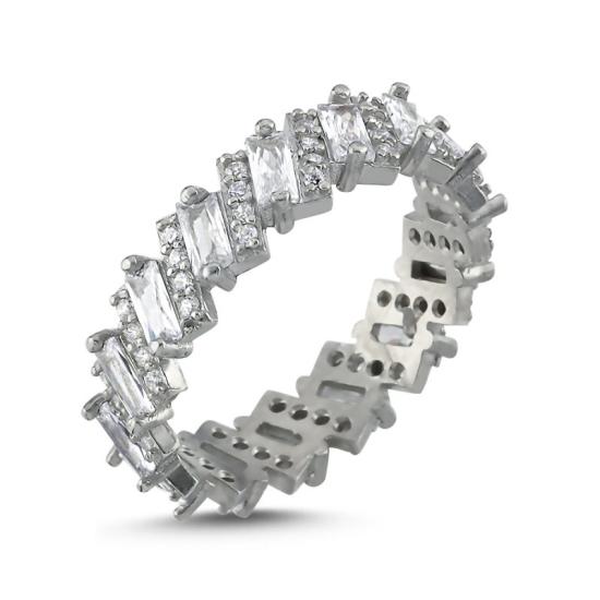 Wholesale Baguette CZ Eternity Ring