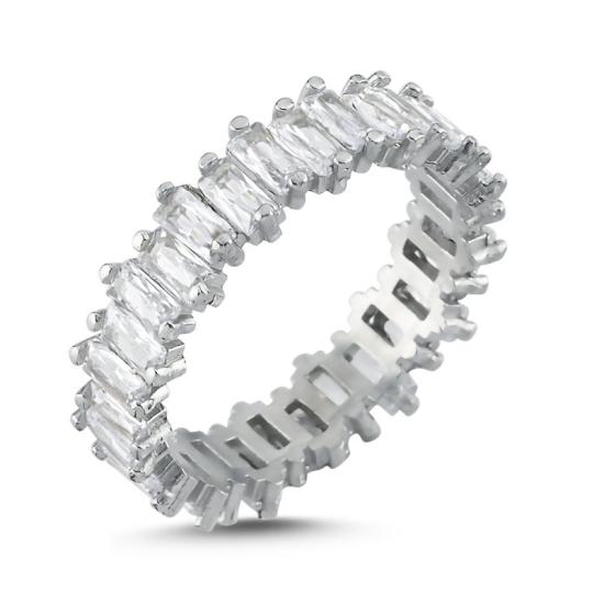 Wholesale Eternity Baguette CZ Ring