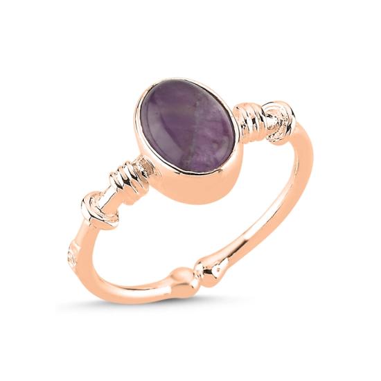 Wholesale Amethyst Adjustable Size Ring