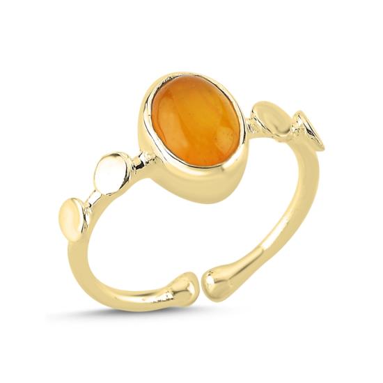 Wholesale Sunstone Adjustable Size Ring