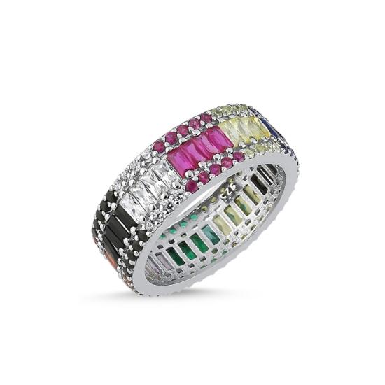 Wholesale Mix Baguette CZ Eternity Ring