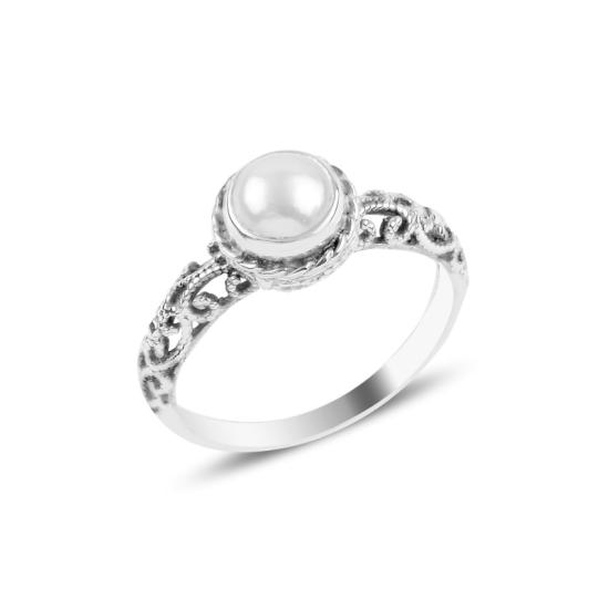 Wholesale Pearl Solitaire Ring