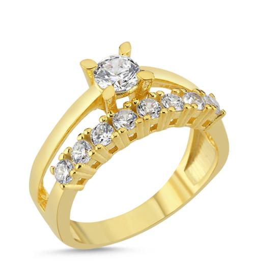 Wholesale CZ Half Eternity & Solitaire Ring