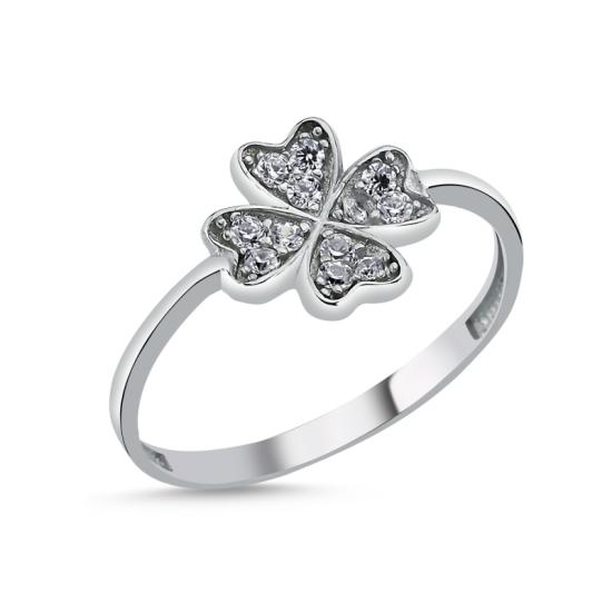 Wholesale Quatrefoil CZ Ring