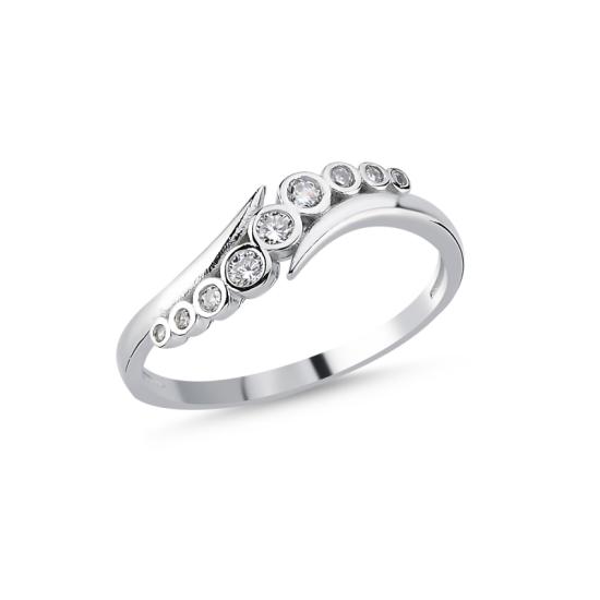 Wholesale Wavy CZ Ring