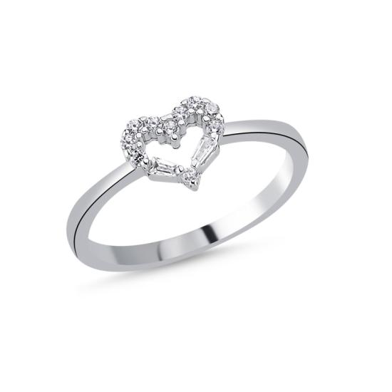 Wholesale Heart CZ Ring