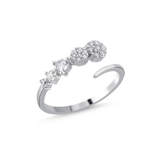 Wholesale CZ Adjustable Ring