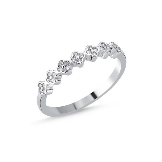 Wholesale Clover CZ Ring