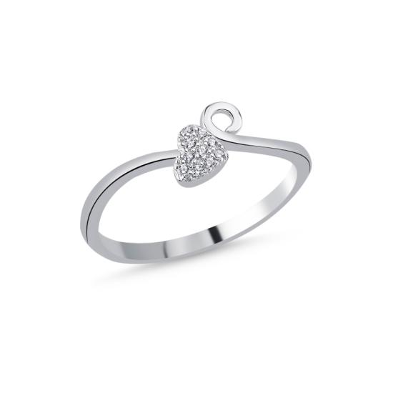 Wholesale Heart CZ Ring