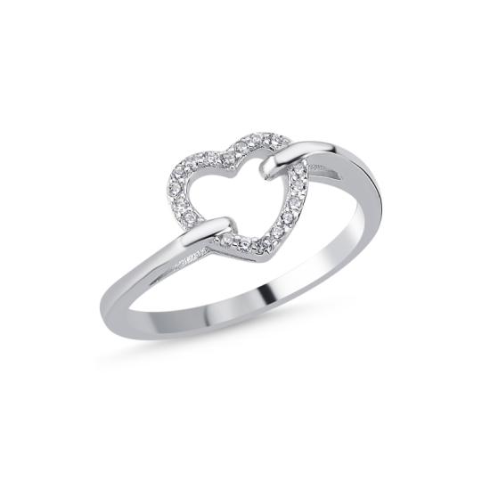 Wholesale Heart CZ Ring