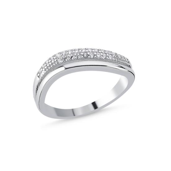 Wholesale Wavy CZ Ring