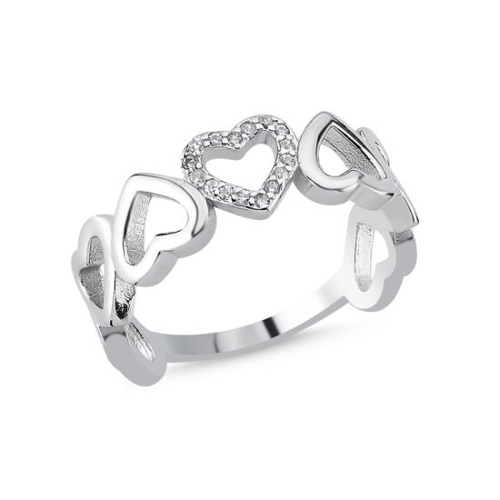 Wholesale Heart CZ Ring