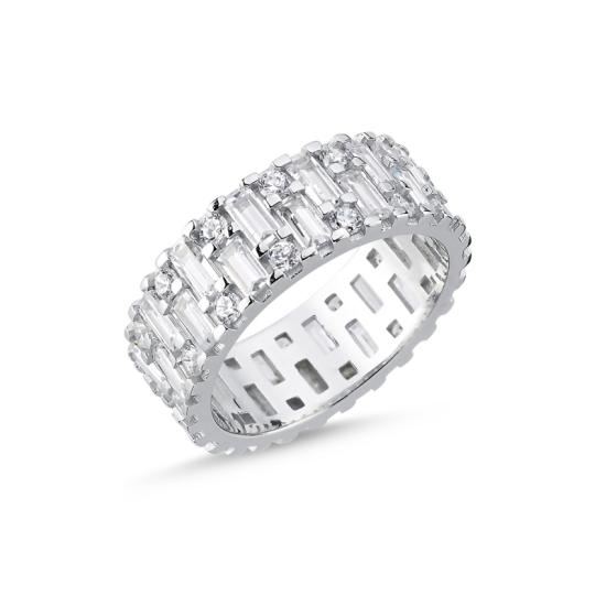 Wholesale Eternity Baguette CZ Ring