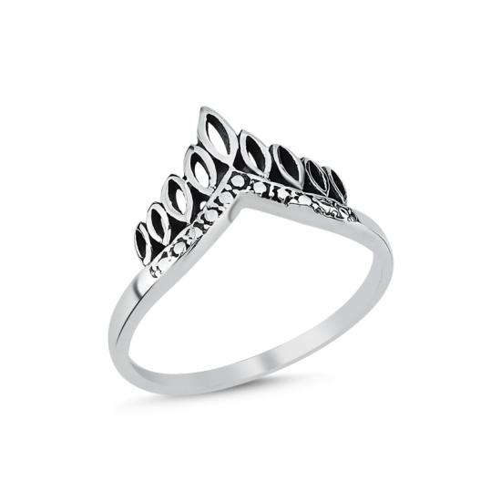 Wholesale Crown Oxidised Ring